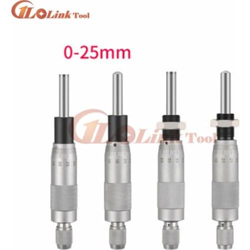 Round Needle Type Thread Micrometer Head Measurement Measure Tool 0 - 25mm Range 8 Desingns Measurement Tool
