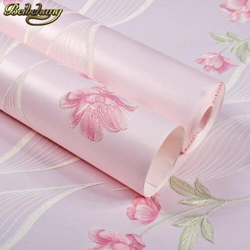 Beibehang Fine Pastoral Stripe Curve Wall Paper roll wallpaper for walls 3 d 3D WallPaper for Living room Backdrop WallCovering