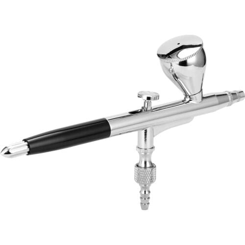 Professional 0.3mm Airbrush Set for Model Making Art Painting with 7cc Fluid-cup 1/8 Adapter Dropper and Mini Wrentch