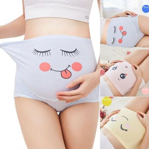 Pudcoco 2019 Cute Pregnancy Maternity Panties Womens Underwear For Pregnant Knickers Underpants