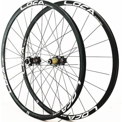 Road Bike Wheels 700C Thru axle Bicycle wheel 24-hole barrel shaft straight pull bar six-jaw tower base matte black