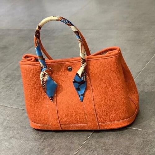 Genuine Leather Hand Totes for Women 2020 New Fashion Shoulder Messenger Bags Ladies Fashionable Purses Famous Designer Handbags