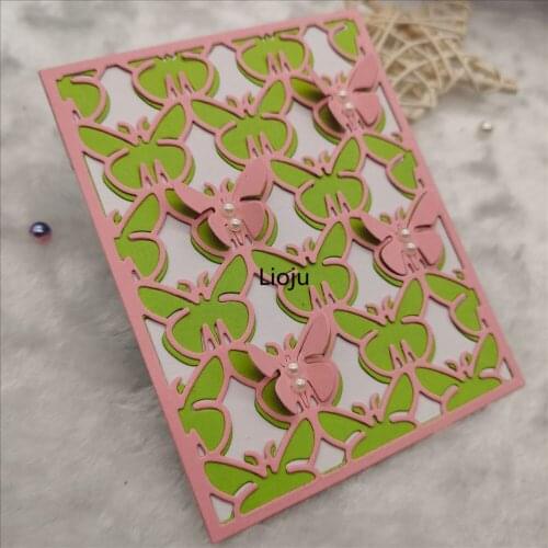 Butterfly hollow background board Metal Cutting Dies Scrapbooking DIY Scrapbooking photo album Decorative Embossing DIY Paper Ca