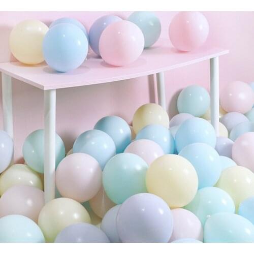 10/20/30Pcs 10/12inch Macaron Latex Balloons Pastel Candy Balloon Wedding Birthday Party Decor Baby Shower Decor Air Globos