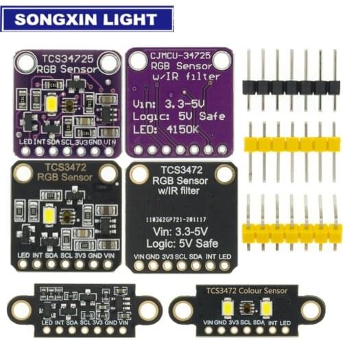 10PCS New SX CJMCU-34725 TCS34725 Color Sensor RGB color sensor development board module