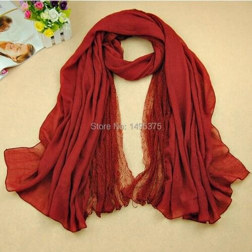 120pcs/lot 2015 32 color floral lace high quality viscose plain shawls long wrap hijab muslim scarves/scarf