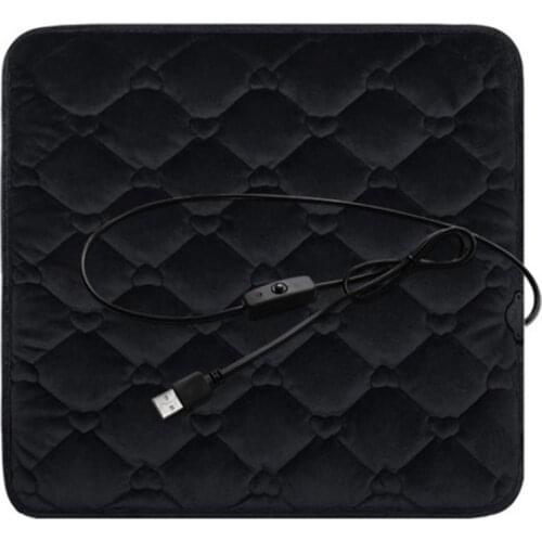 Car Heating Cushion USB-interface Winter Warmer Safety Plush Pad Car-styling For Seat Interior Heat Pad Auto Accessories 2020 Ho