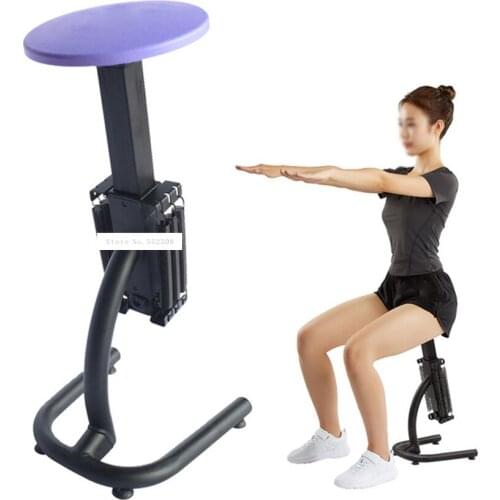 GFV-2 Home Squat Slim Leg Rack Adjustable Height Squat Hip Exercise Machine Squat Training Frame Device Indoor Fitness Equipment