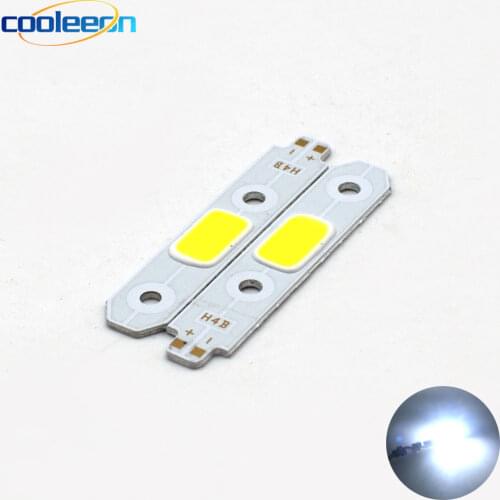 COB Light Source for Car Headlight Bulbs S2 Healamp H1 H4 H7 H11 9005 9006 9012 9004 Chip On Board 9-10V 10W 6500K White Lamp