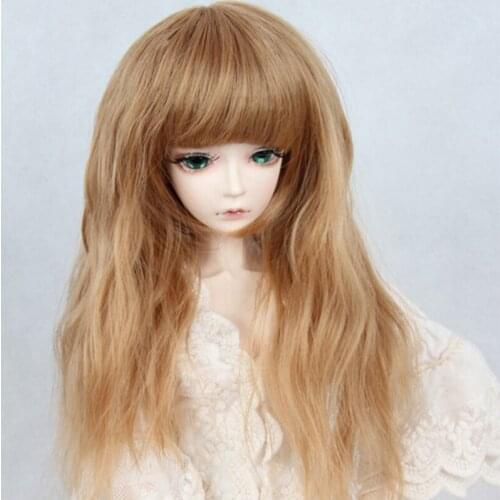 New Doll Accessories Brown/Bolnd Curly BJD Doll Wigs 1/3
