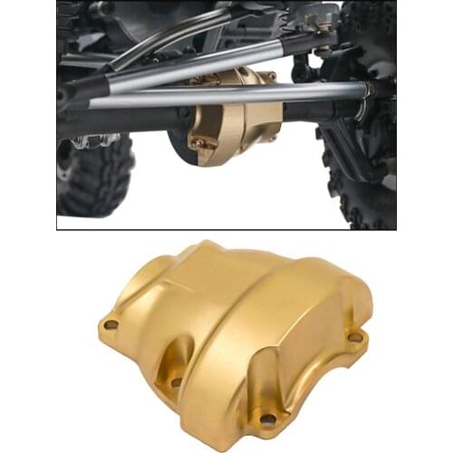Miniature Metal Differential Cover Axle Diff Cover for Racing GEN8 Scout II RC Car Accessory Spare Parts