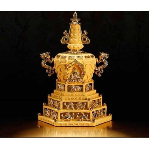 Office town house precious living room transport grand statue Home crafts statue home decoration