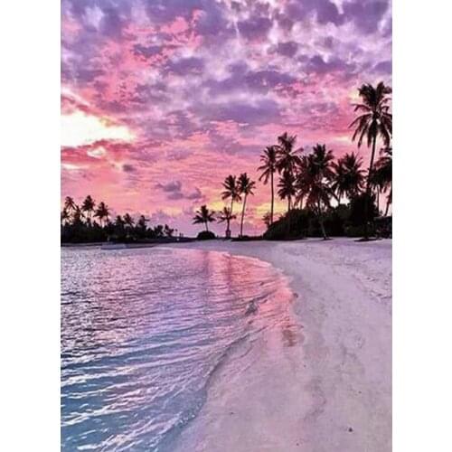 Full Square/Round 5D DIY Diamond Painting Landscape Tree 3D Embroidery Mosaic Rhinestones Art Stickers Pictures Decor Kits DF491