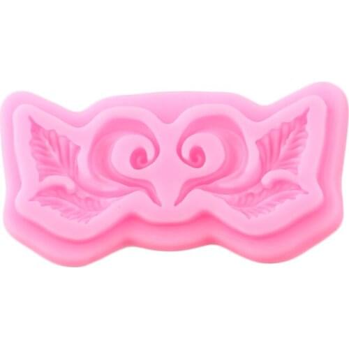 3D European Relief Silicone Mold Cake Border Fondant Mold DIY Party Cake Decorating Tools Candy Polymer Clay Chocolate Molds