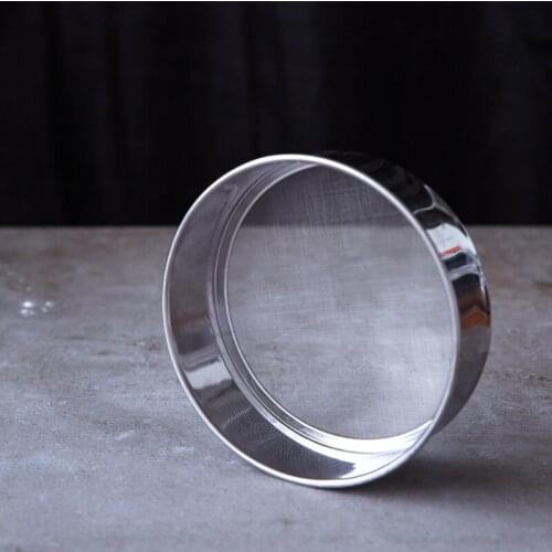 Stainless Steel Mesh Flour Sifting Sifter Sieve Strainer Cake Baking Kitchen