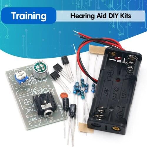 Hearing Aid DIY Kits Electronic Production Suite Training Teaching Parts Electronic Training Parts of DIY Teaching