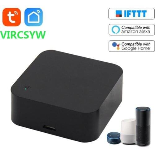 Smart WIFI IR Remote Control Universal Infrared Tuya Smart Home Remote Controller for TV DVD AUD AC Works with Alexa Google Home