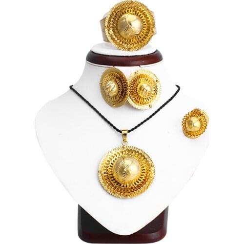 Fansheng Jewelry New Festival Traditional Ethiopian wedding / African womens fashion jewelry set Free Shipping