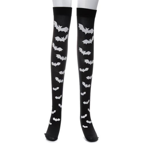 Women Stockings For Halloween Stage Show Masquerade Props Fancy Dress Party Funny Dress Up Props Long Tube Knee Socks