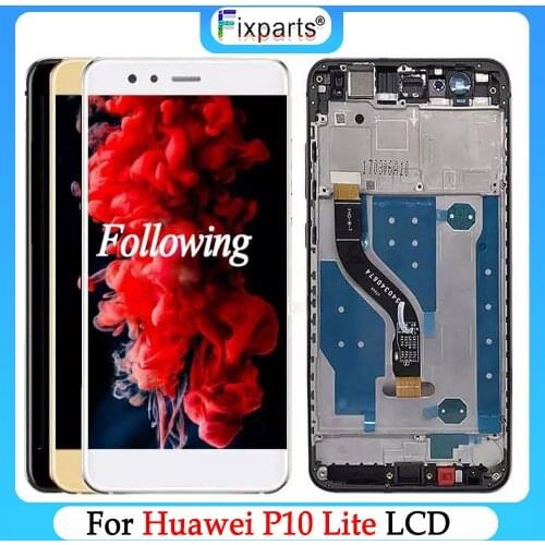 5.2" For Huawei P10 Lite LCD Display Touch Screen Digitizer Assembly Replacement Parts 1920x1080 For Huawei P10 Lite LCD