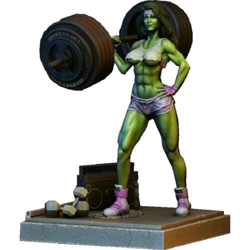 1/6 31cm Cartoon Characters, Unpainted High Quality 3D Products, Gift To Painter, DIY Assembly A054