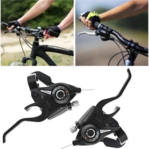 1 Pcs 3x7 21 Speed Left/Right Bicycle Shifter Brake Conjoined Derailleurs Mountain Road Bike Cycling Disc Handle for MTB