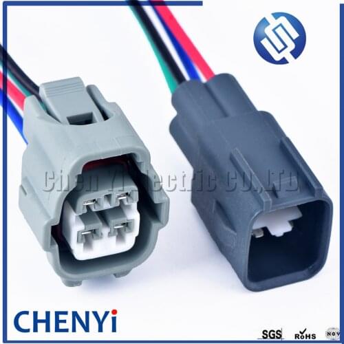 4 Pin Automotive waterproof connector oxygen sensor plug Harness plug with pigtail For Toyota Kia K2 K5 Hyundai ix35 Elantra