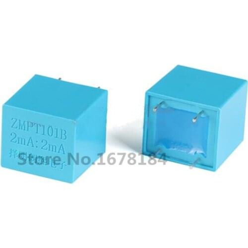 5pcs/lot Precision micro voltage transformer ZMPT101B 2mA/2mA ZMPT101