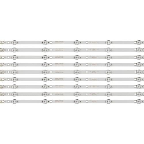 9pcs/lot LED backlight strip for 49BDL3056Q 49U5070 K490WDC1 A2 4708-K49WDC-A2213N01 5lamps 4708-K49WDC-A3113N01