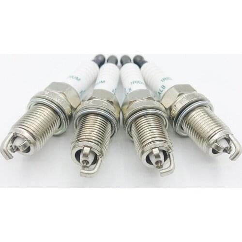 90919-01284 4PCS Iridium Spark Plug For TOYOTA AQUA YARIS SIENTA VITZ PRIUS C FIELDER FK16BRAL8 90919001284 FK16BR AL8