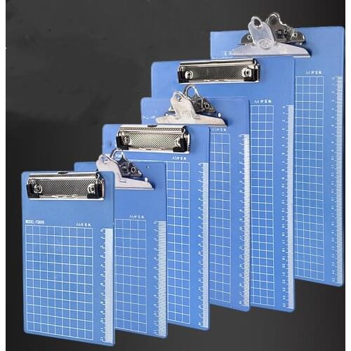 A4/A5/A6 Clipboard Writing Pad 6x9 Plastic Writing Board Clip for File Folder Stationary Storage Conference Folder Office Supply