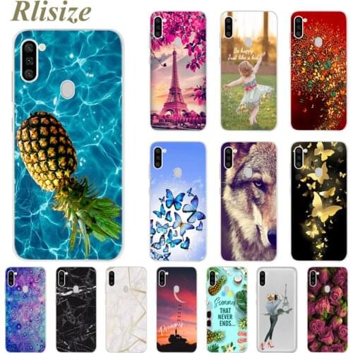 Phone Shell For Samsung Galaxy M11 M115F Cover Case Soft Slim 3D Printing Painted Case For Samsung Galaxy M11 SM-M115F M 11 Capa