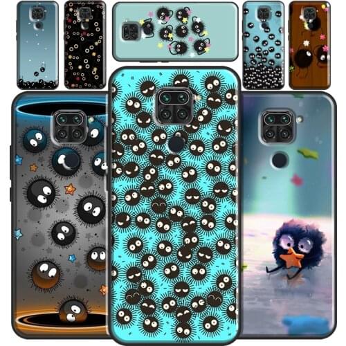 Studio Ghibli Spirited Away SOOT Case For Redmi Note 10 7 8 9 Pro Funda For Redmi Note 9S 8T Coque For Redmi 9 A 9C 9T K40