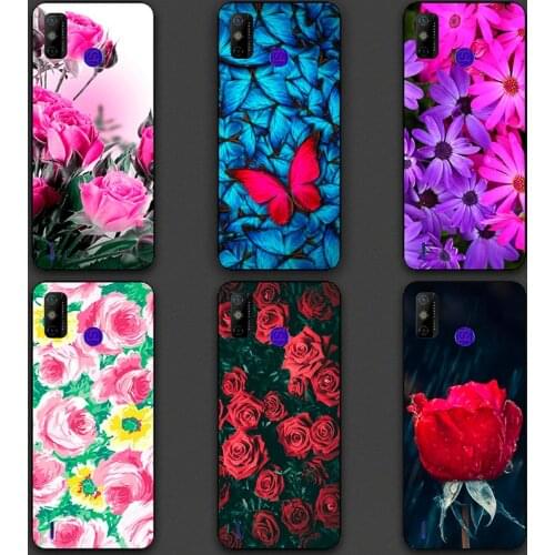 For Tecno Spark 6 GO Case Silicone TPU Back Cover Soft Phone Case For Tecno Spark 6 Air Go Spark6 Fundas Case POP3 PLUS Bumper