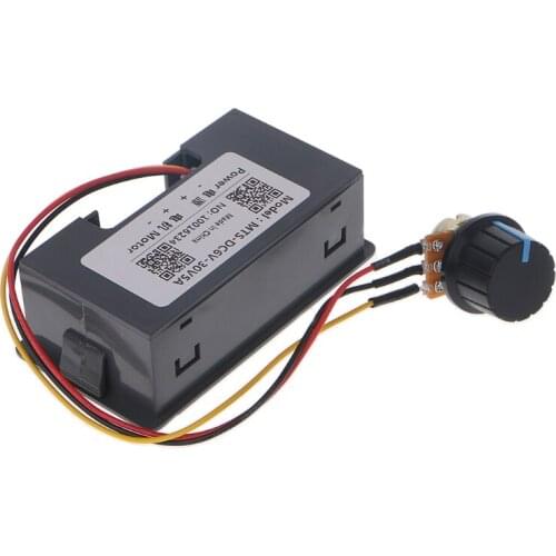 2019 DC 6-30V 12V 24V 15A Max PWM Motor Speed Controller DC Motor With Digital Display