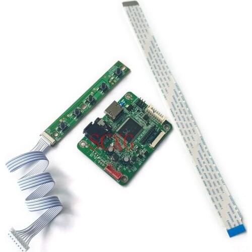 EDP-30Pin 1920*1080 Fit LP133WF4-SPA1/SPB1 LP133WF7-SPA1/SPB1 Laptop HDMI-compatible LED Matrix Screen controller board DIY kit