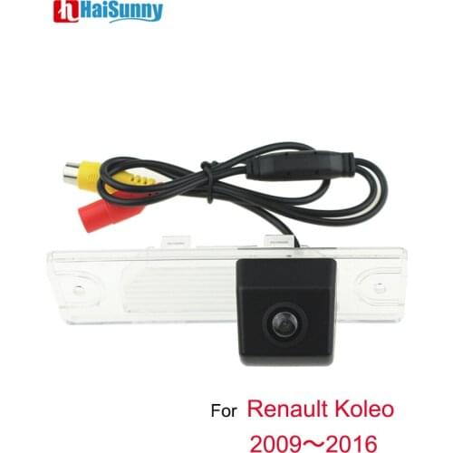 Car Reverse Rear View Camera HD CCD Starlight Night Vison 4Layer Glass Lens 2009 2010 2012 2013 2014 2015 For Renault Koleos