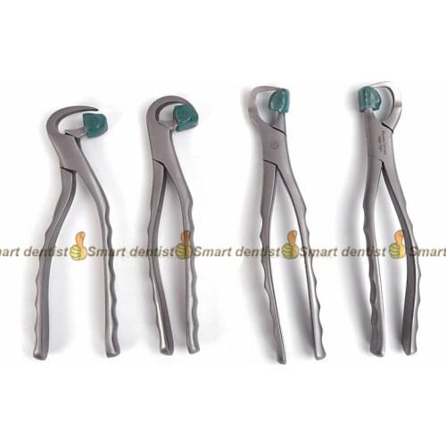 2018 high quality German extraction forceps set Adult dental extraction forceps with silicone protection
