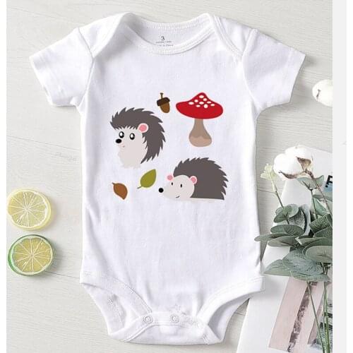 Baby Onesies New Born Baby Items Toddler Girl Romper Clothes for Babies Jumpsuit Kids Autumn Boy Cartoon Printed Cotton