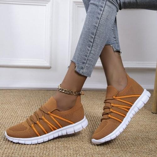 Fashion Ladies Sneakers Mesh Casual Shoes Fashion Ladies Shoes Lightweight Vulcanized Shoes Walking Sneakers Zapatillas Hombre
