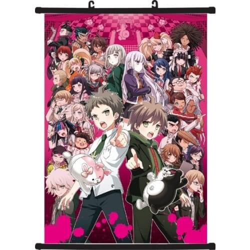 Danganronpa Dangan Ronpa wall poster scroll home decor Anime 40x60cm