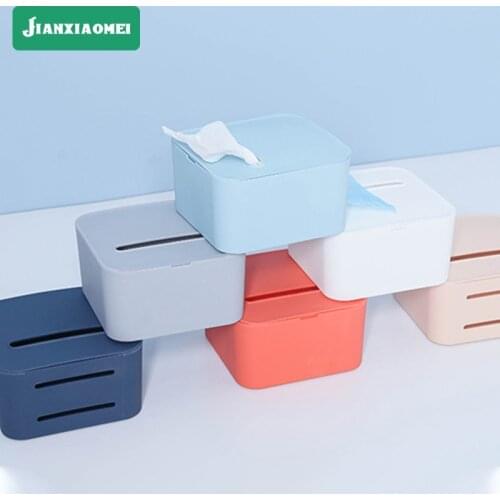 Desktop storage, living room bathroom, multi-purpose, practical and simple tissue box