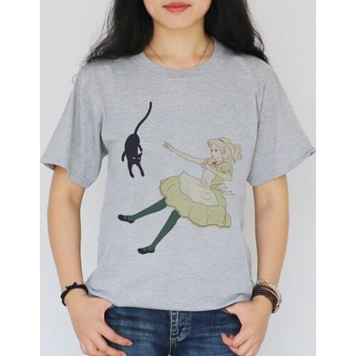 Novelty T Shirt Women Little Fresh Girl Tops Harajuku Tshirt 2020 New Summer Kawaii Short Sleeve Korean Punk T-shirt Ropa Mujer