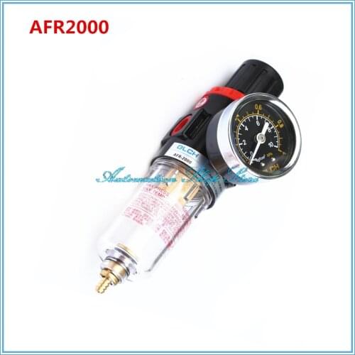 15cm High AFR-2000 Pneumatic Air Source Treatment Pressure Regulator 1/4" PT