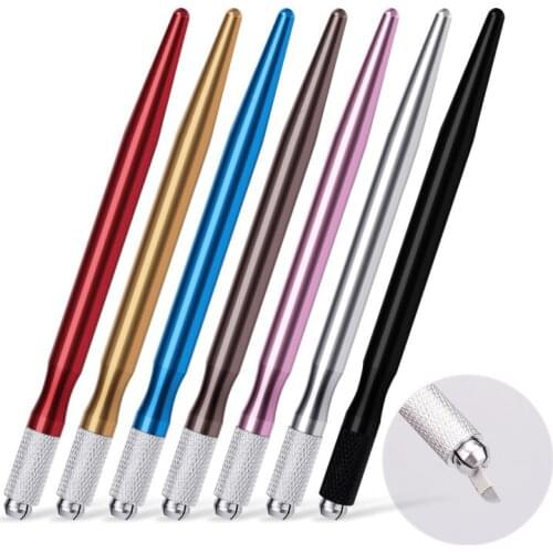 Tebori 3D Pen Muti-Colors Tattoo Machine For Permanent Makeup Eyebrow Tattooing Manual Guns