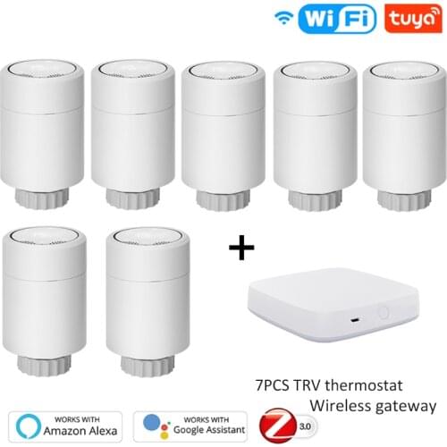 TUYA Zigbee TRV Thermostat Valve Thermostatic Radiator Valve Controller Heater