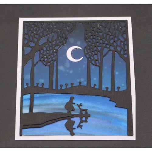 ZhuoAng Wonderland in the forest Cutting/DIY Paper Card Craft Embossing Die Cut DIY scrapbooking Die cutting machine