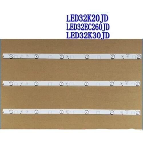 3pcs/set 571mm LED Backlight strip 6 lamp For Hi s en se 32"TV LED32K20JD LED32K30JD E227809 LED32EC260JD LED32EC110JD HXF-S 6V