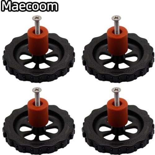 4PCS M4 Screws Nuts Heat Bed Leveling Spring Knob Parts 3D Printers Print Platform Calibration Accessories For Cr10 Ender-3 Um2