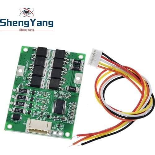 4S 20A 12.8V 14.4V 32650 32700 Lifepo4 Battery Balanced BMS for Electric Boat Uninterrupted Power Supply 12V Car Battery